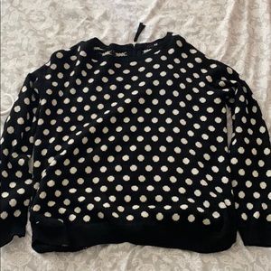 Polka dot sweater